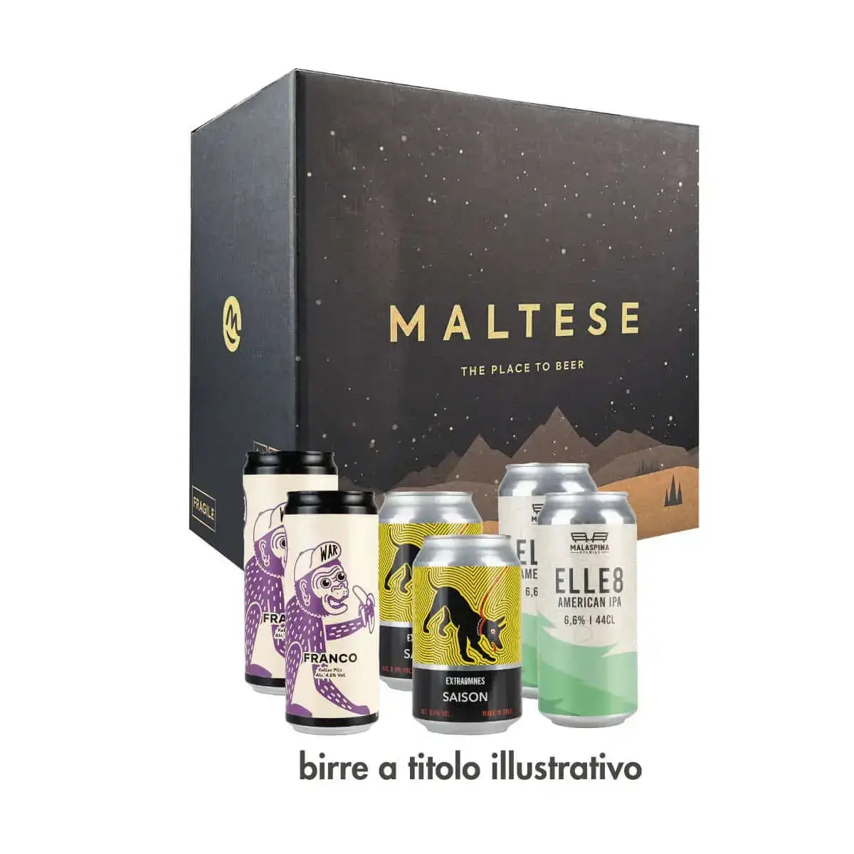 CORSO TRE BIRRE CHIARE box degustazione con birre artigianali italiane da vari stili e sapori.