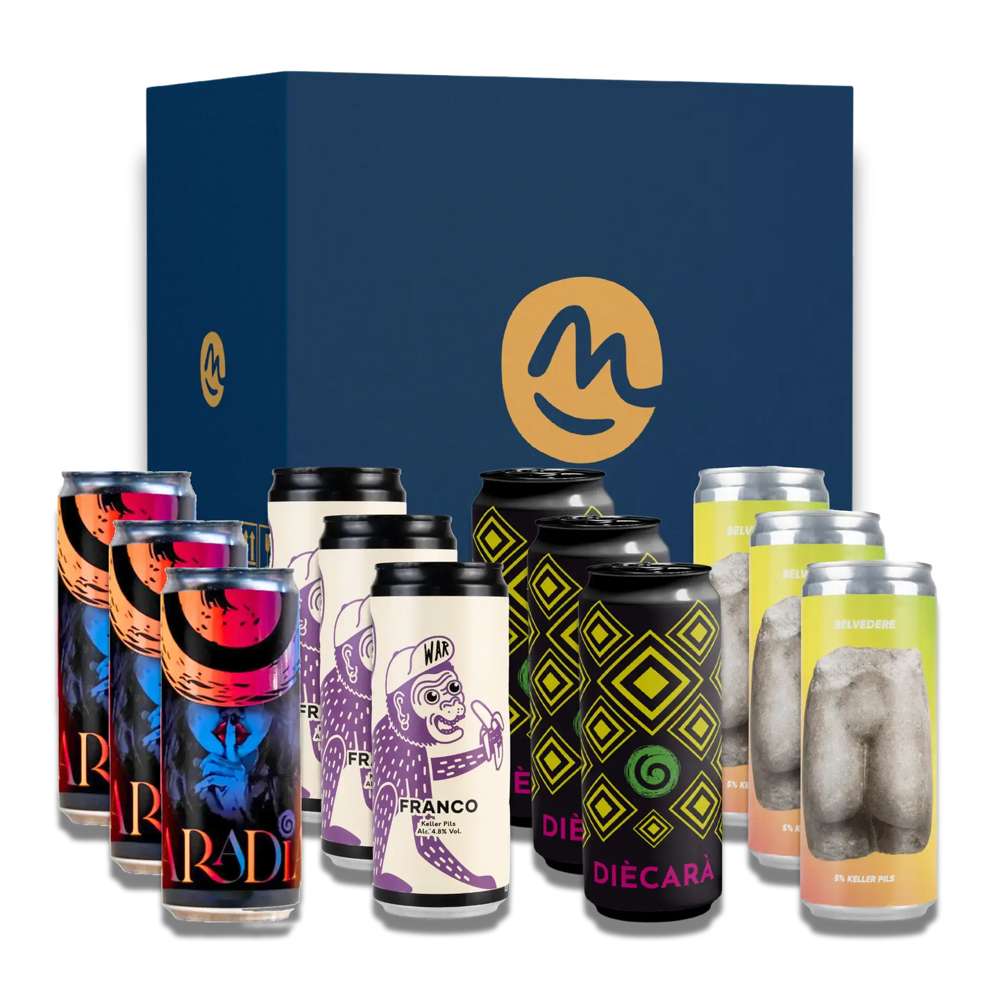 Degustación de cervezas ligeras.