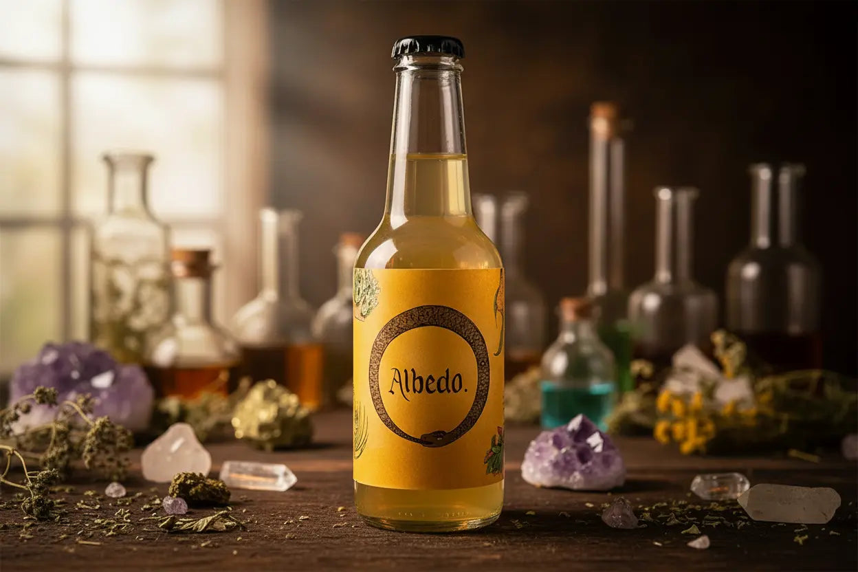 Albedo is de waterkefir van TIBI: een natuurlijk gefermenteerde, levende en alcoholvrije drank - maltese.beer