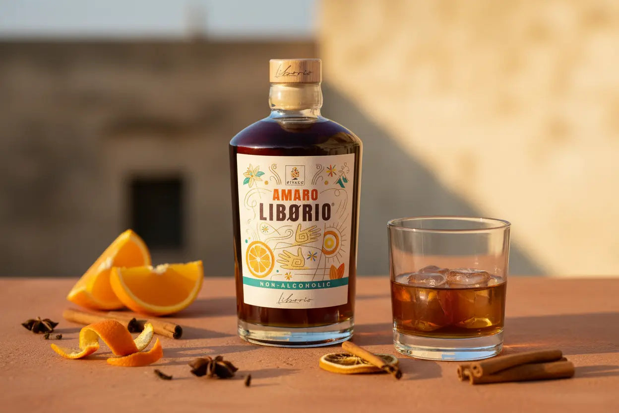 Amaro Liborio analcolico il primo amaro siciliano 0% alcol - maltese.beer
