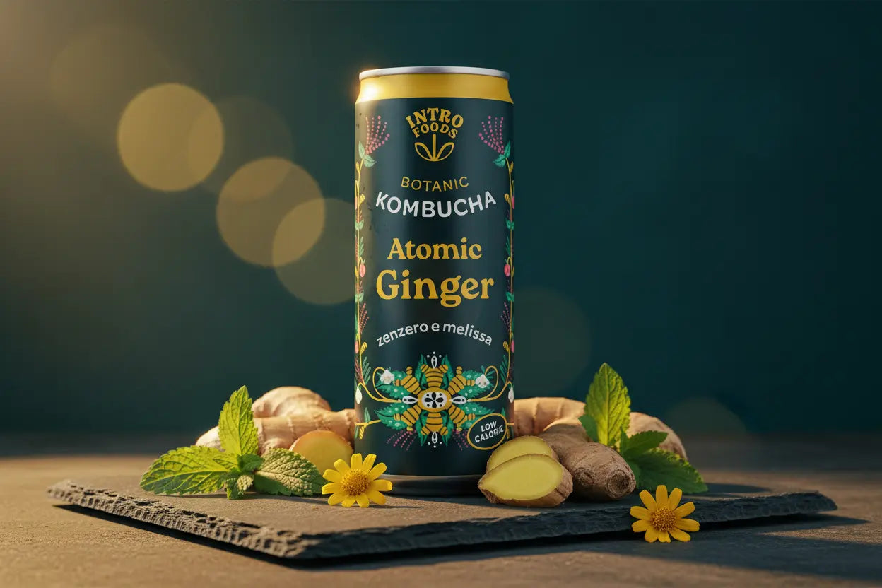 Atomic Ginger Kombucha di IntroFoods - maltese.beer