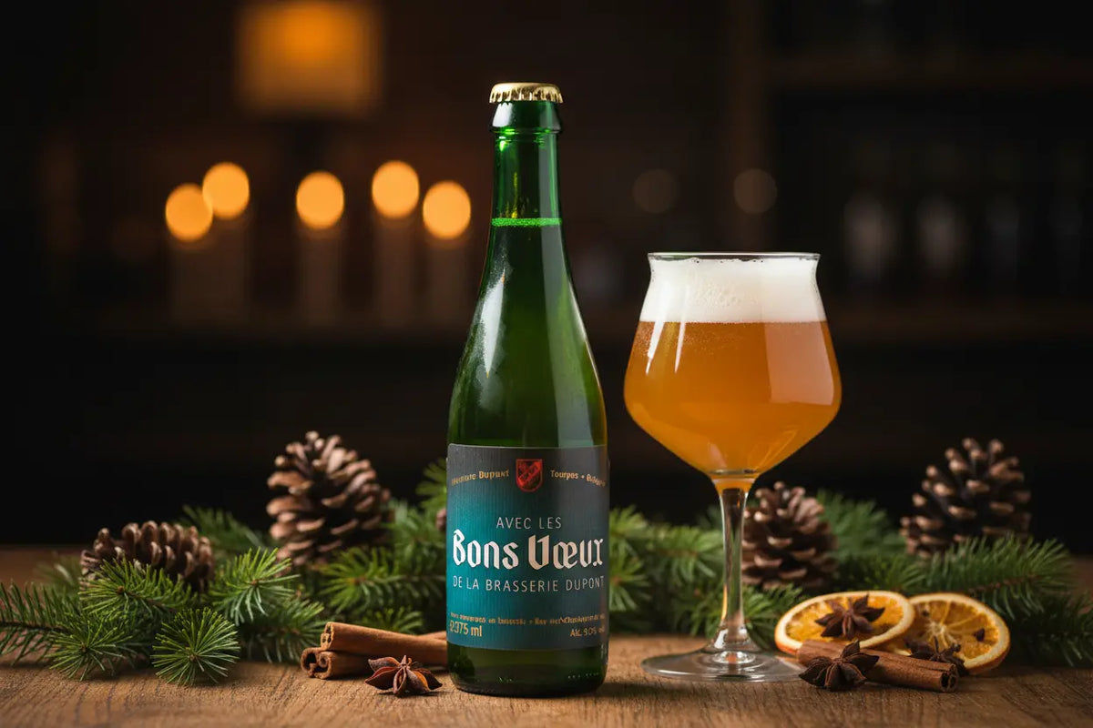 Avec Les Bons Voeux LASaison Invernale di Brasserie Dupont
la bottiglia delle feste- maltese.beer