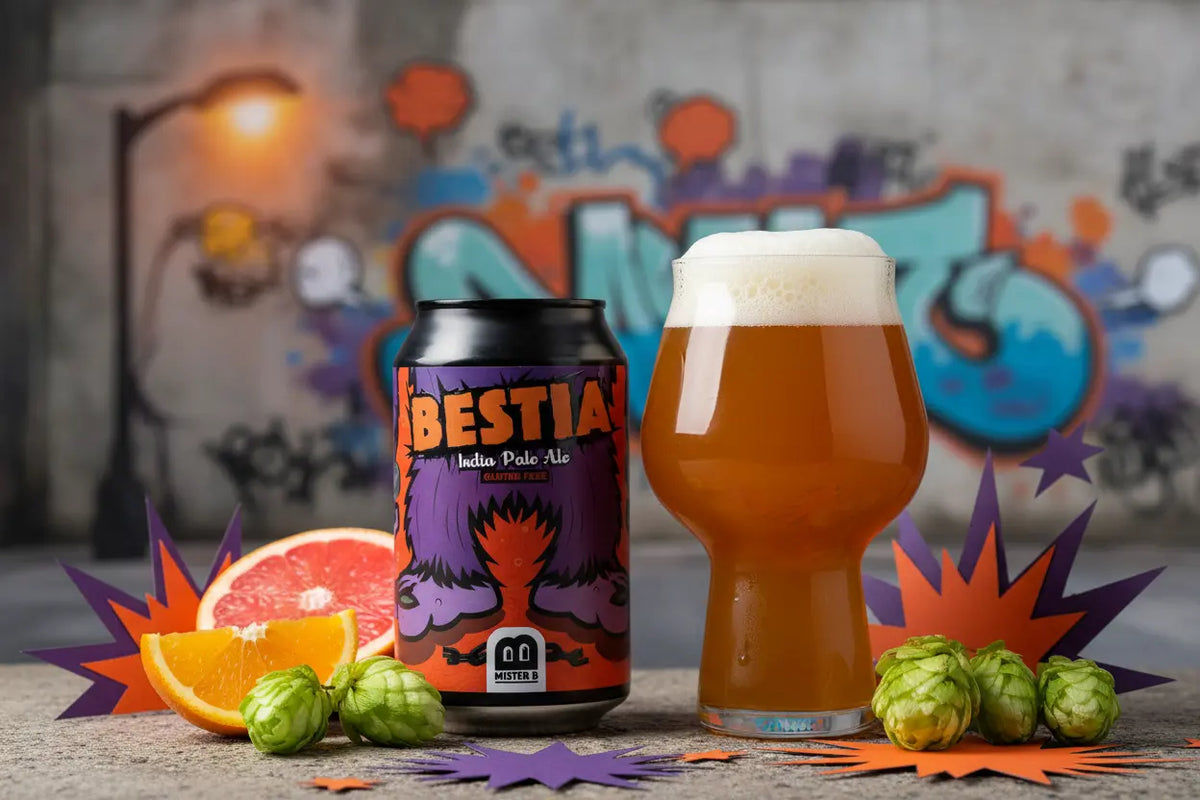 Bestia di Mister B una birra che è una forza della natura, con luppoli che ruggiscono e sapori decisi - maltese.beer
