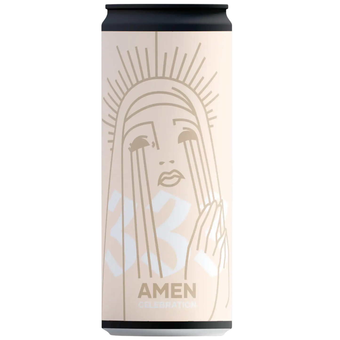 Amen Celebration - Fluo Edition, birra artigianale dell Birrificio WAR in lattina, la 333esima produzione.