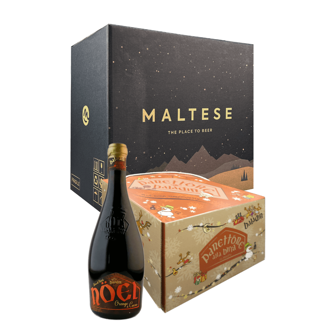 Box Panettone Glassato + Noel Orange&Cacao