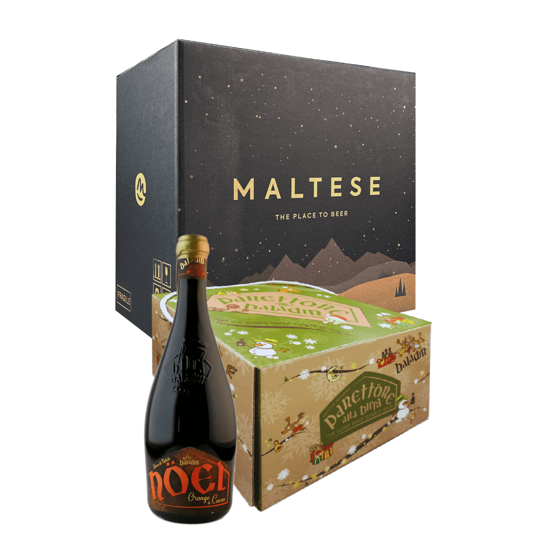 Box Panettone no canditi + Noel Orange&Cacao