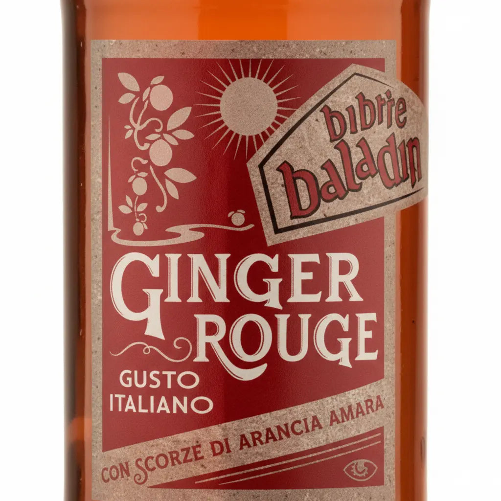 Ginger Rouge Baladin — il re dell'aperitivo artigianale Italiano - maltese.beer