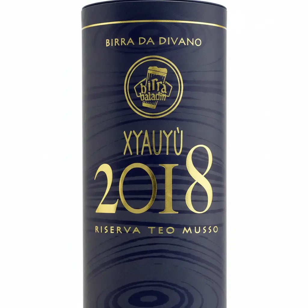 Xyauyù Oro 2018 barley wine di Birra Baladin -maltese.beer