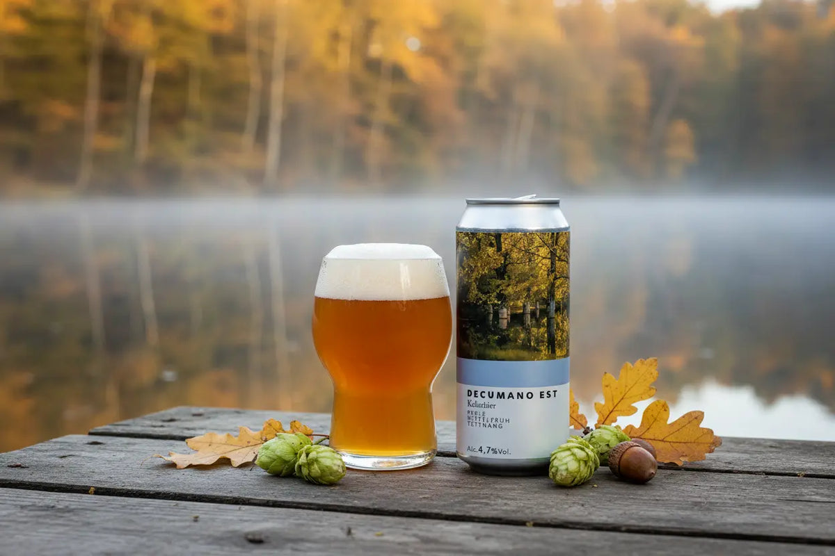 Decumano Est è la Kellerbier firmata Shire Brewing Lager tedesca - maltese.beer