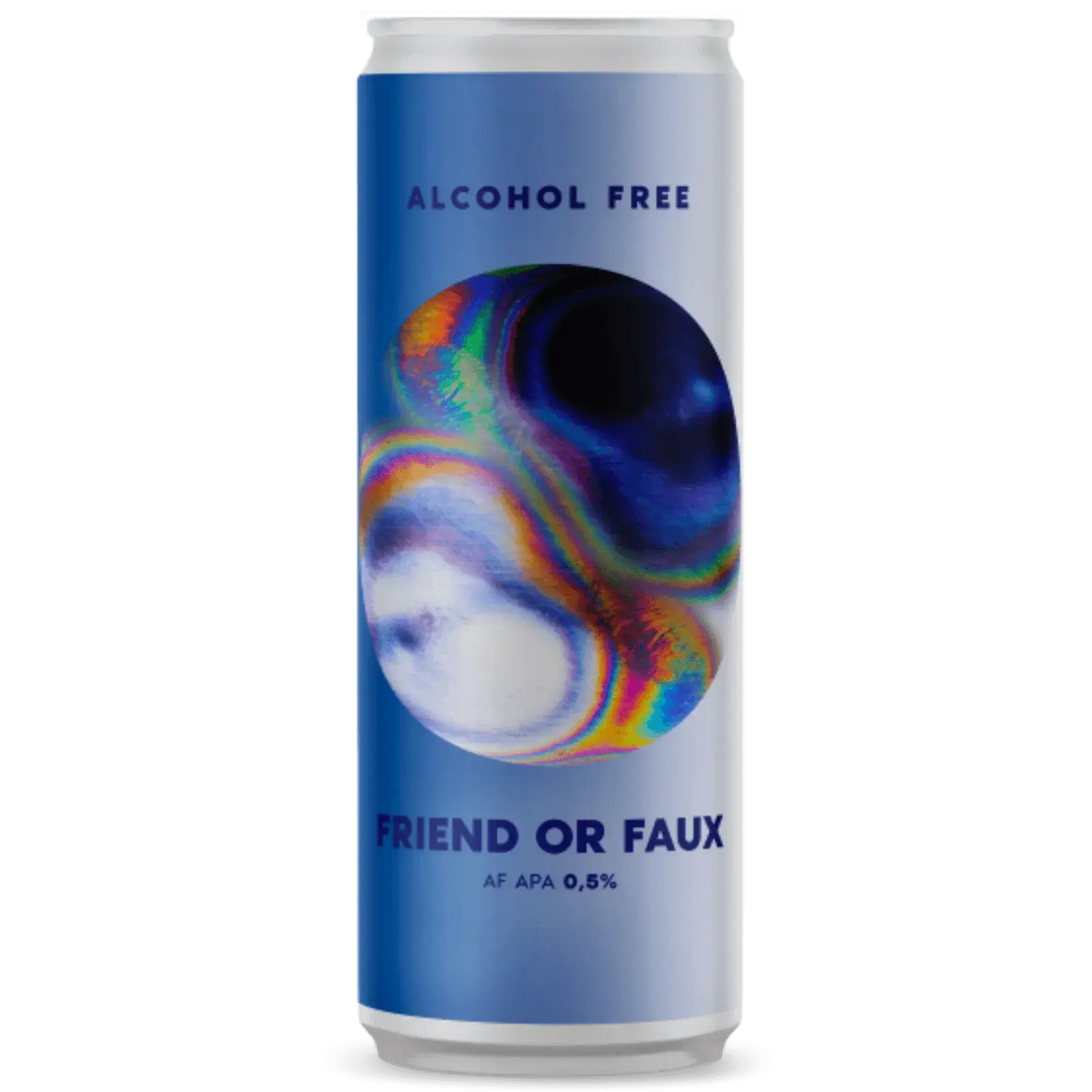 Lattina di birra artigianale Friend or Faux Analcolica, birra italiana alcohol free 0,5%.