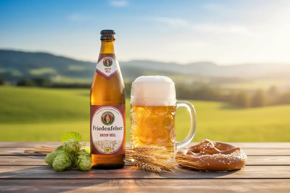 Friedenfels Helles — Munich Helles | Schlossbrauerei Friedenfels, Baviera