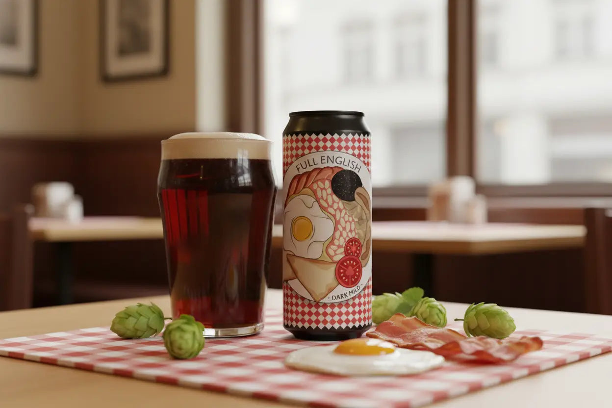 Full English è la Dark Mild di Zona Mosto: una British Ale scura che guarda dritto alla tradizione inglese - maltese.beer