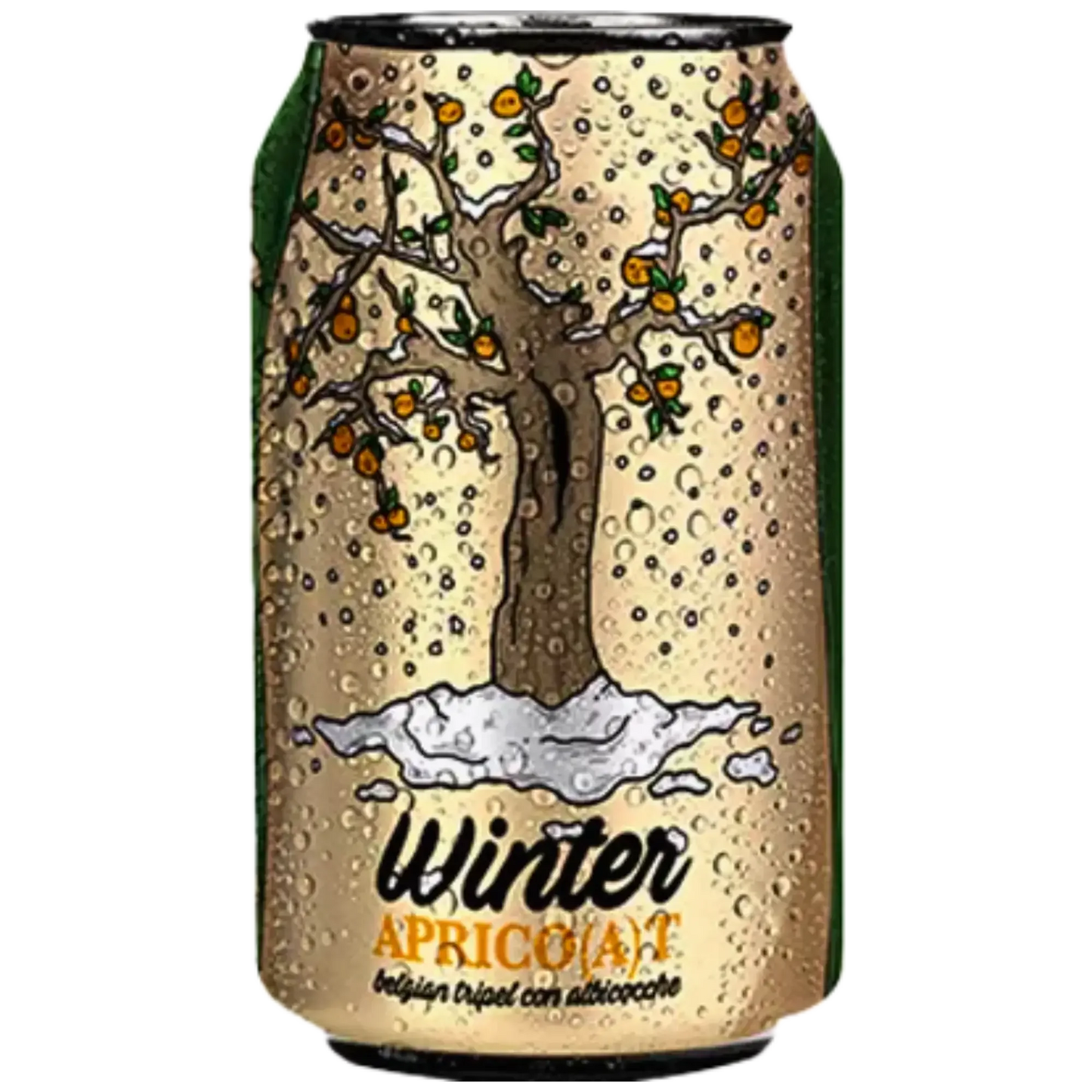 Winter Apricoat in lattina, birra artigianale con albicocche dal birrificio bergamasco.