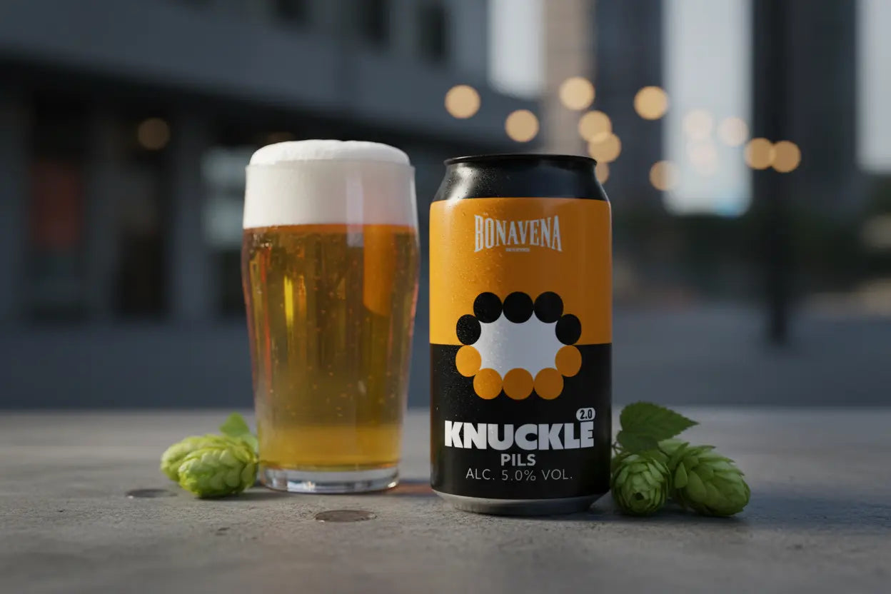 Brewing Knuckle 2.0 la Pils di Bonavena Brewing che combatte a mani nude - maltese.beer