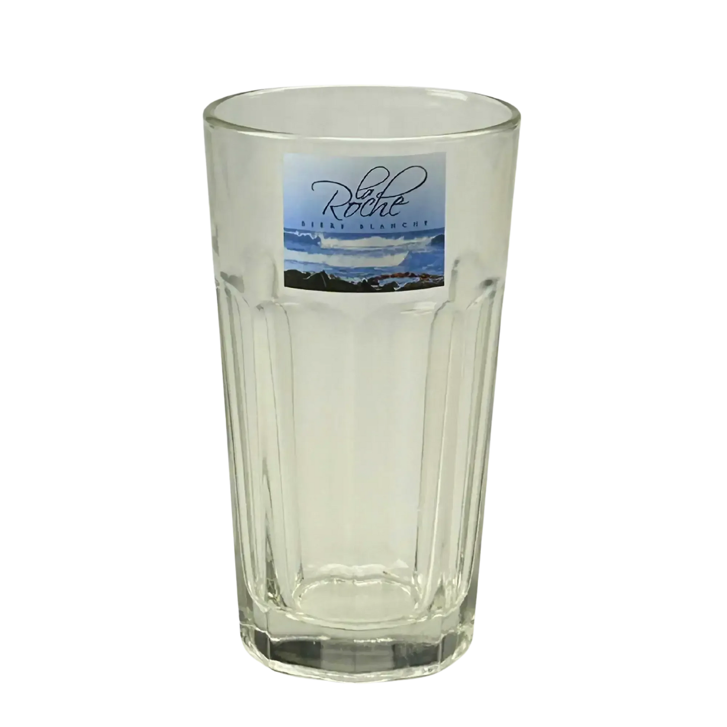 Bicchiere Birra Tumbler 66cl per birra artigianale, ideale per Witbier e Bière Blanche, con logo del birrificio Robiñé.