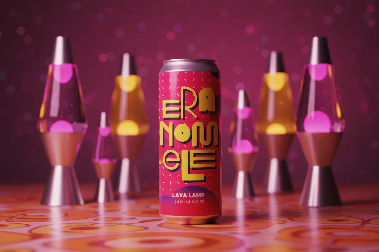 Lava Lamp di Eranomele il sidro di colore rosso intenso - maltese.beer