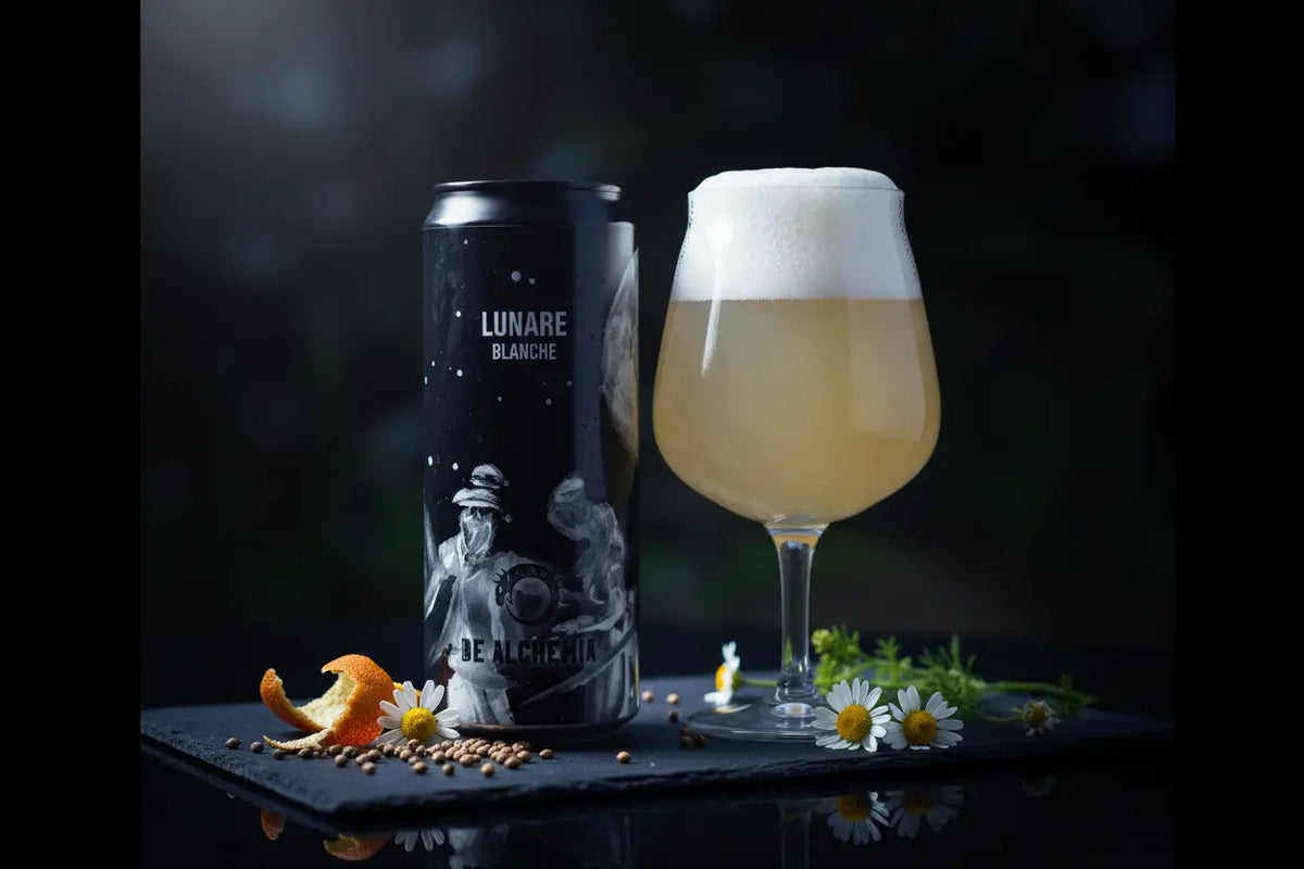 Lunare è la Blanche / Witbier firmata De Alchemia, birrificio artigianale calabrese - maltese.beer