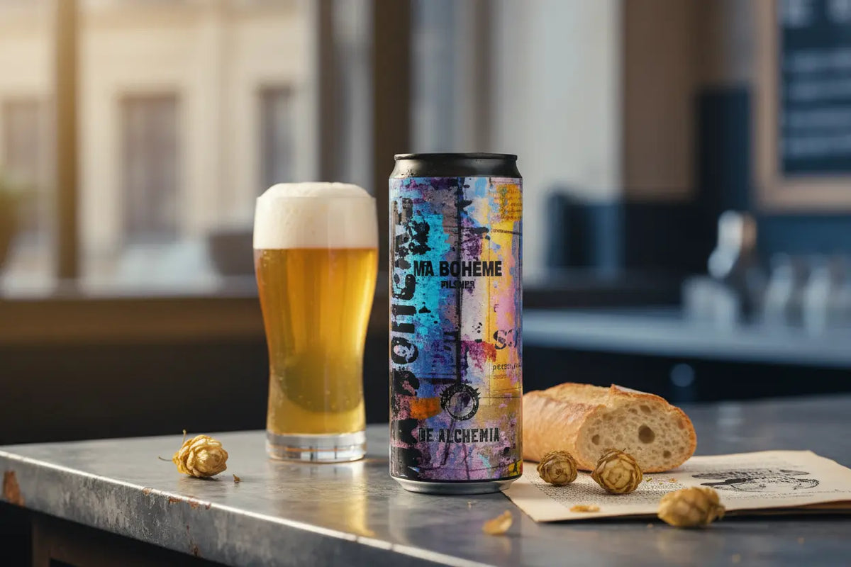 Ma Boheme è la Bohemian Pilsner di De Alchemia che porta nel bicchiere la grande tradizione ceca con l'anima del Sud - maltese.beer