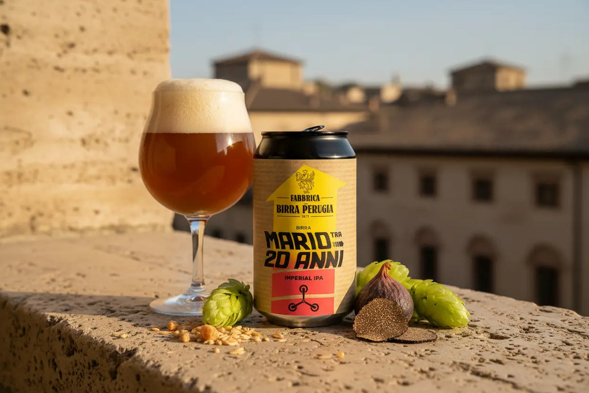 Mario tra 20 anni è una Imperial IPA di Birra Perugia: audace, complessa - maltese.beer