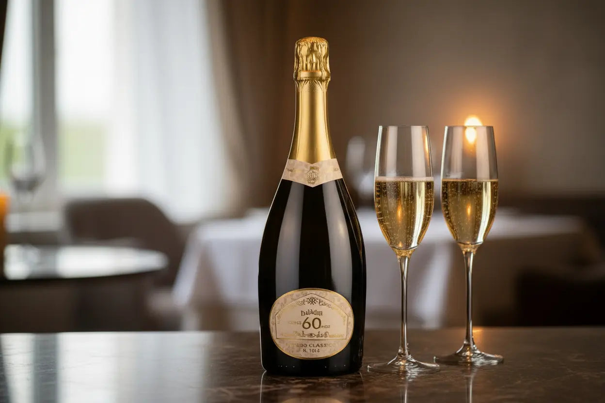 Metodo Classico Cuvée 60 mesi is the Bière de Champagne created by Baladin - maltese.beer