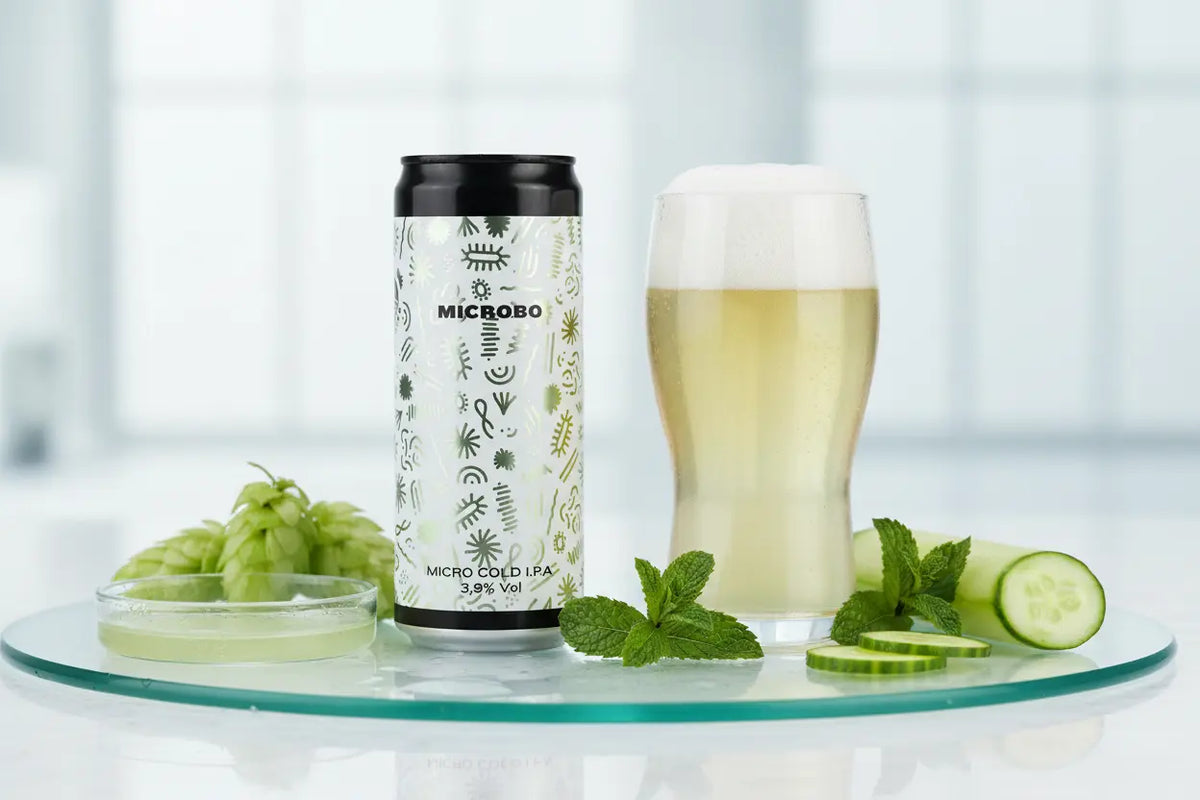 Microbo di Jungle Juice Brewing birrificio artigianale di Roma dallo stile ibrido e originale - maltese.beer