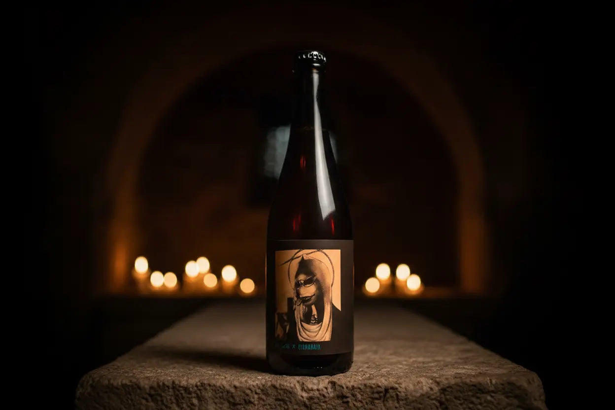 Mur.Mur — Italian Grape Ale con Vinacce di Orange Wine di Birra Gaia - maltese.beer