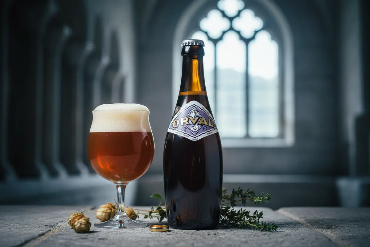 Orval è la Trappista di Brasserie d’Orval, prodotta nell’omonima abbazia del Belgio meridionale - mltese.beer