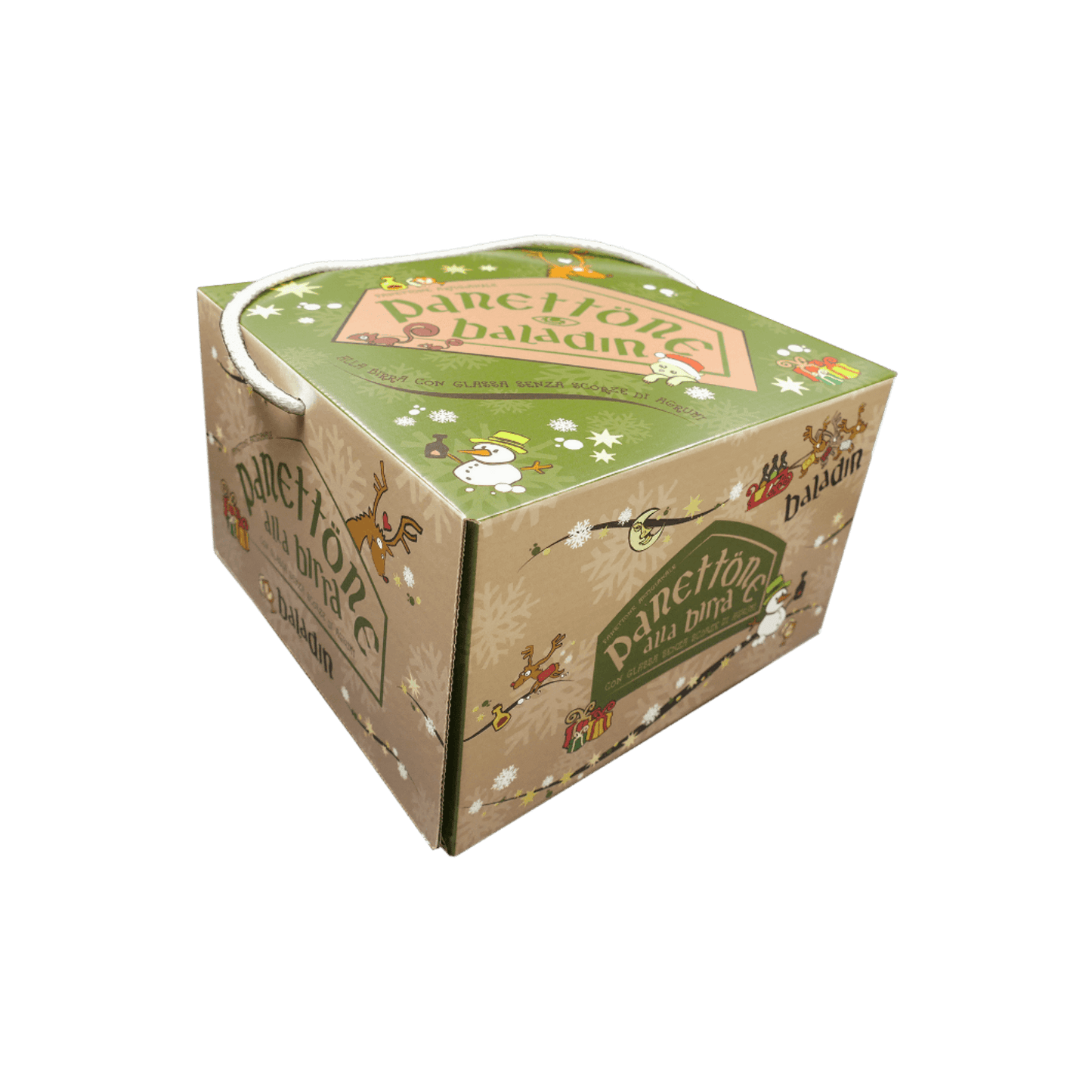 Panettone alla birra senza canditi