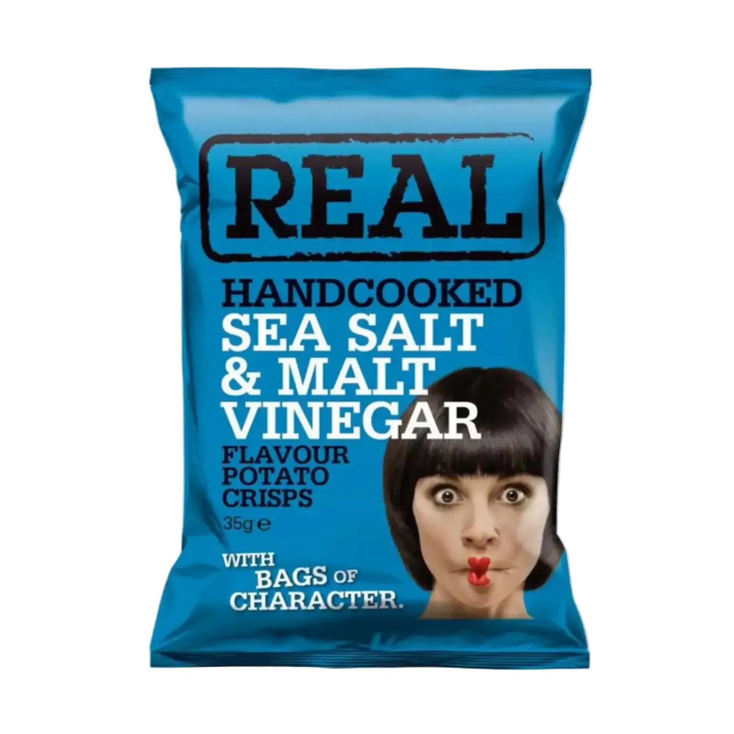 Patatine Real Salt & Cider Vinegar - maltese