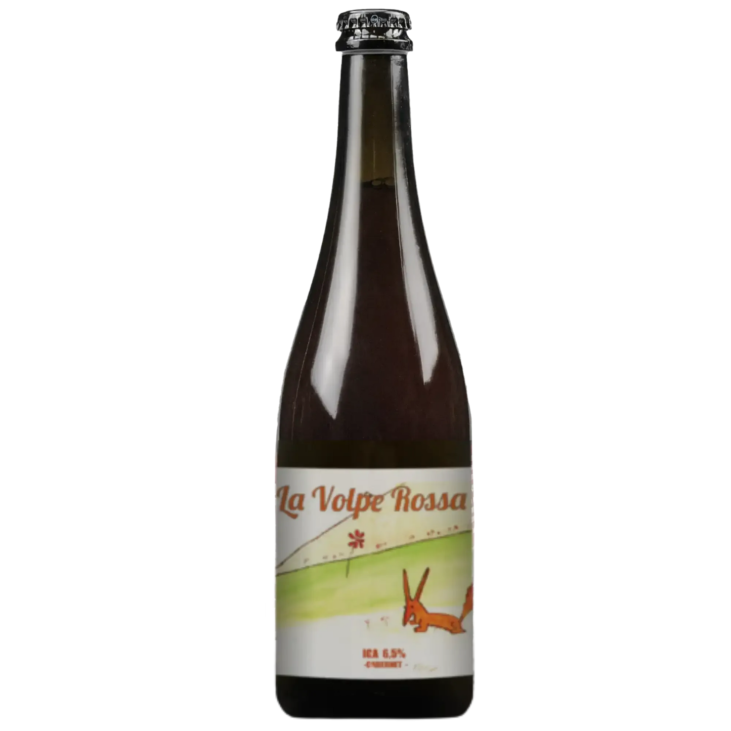 La Volpe Rossa - birra artigianale Sour IGA in bottiglia da Birrificio Sabino.