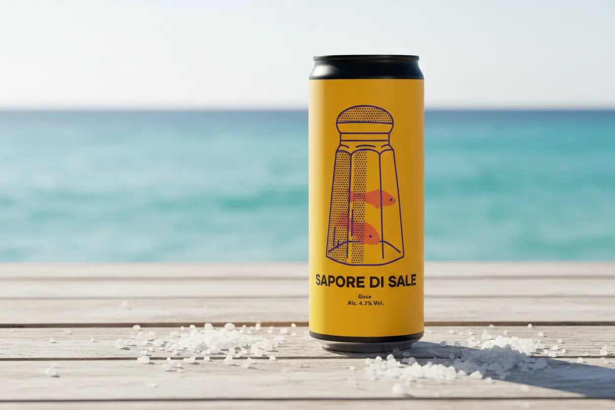 Sapore di Sale la gose con sale maldon e coriandolo del Birrificio WAR - maltese.beer