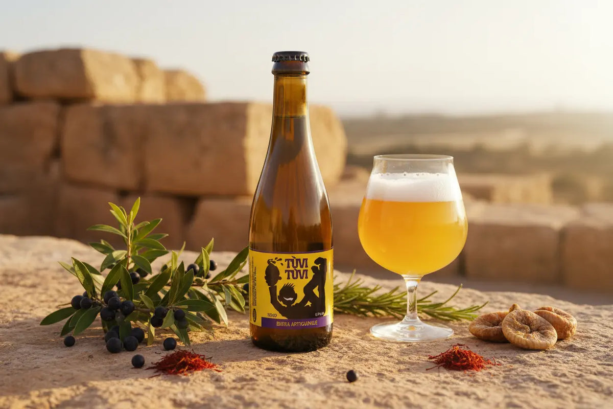 Tuvi Tuvi un gioiello di semplicità in stile Blonde Ale del Birrificio Barley, realtà artigianale di Maracalagonis - maltese.beer