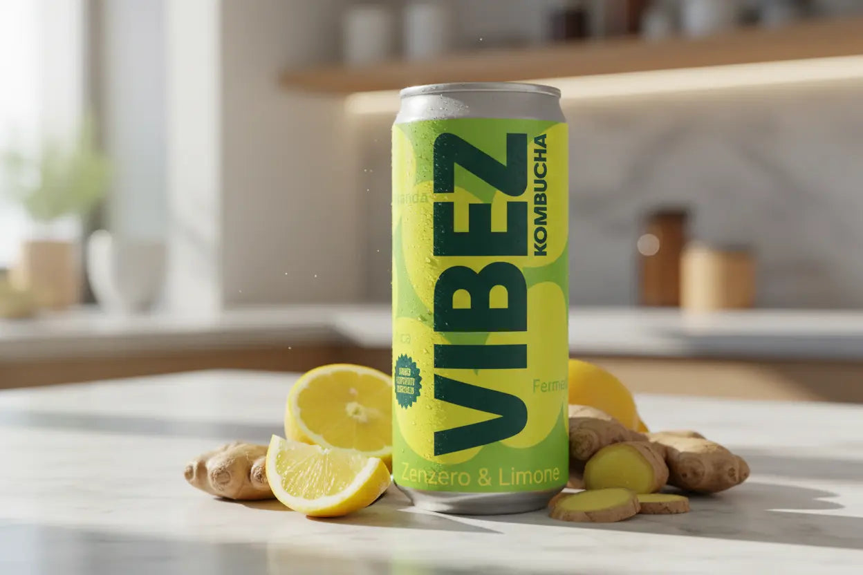 Vibez Kombucha Zenzero e Limone - maltese.beer