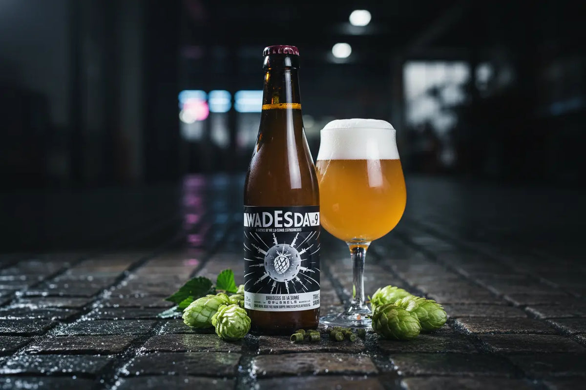 Wadesda un blend di Jambe de Bois la Tripel della Brasserie de la Senne e Lambic di Cantillon - maltese.beer