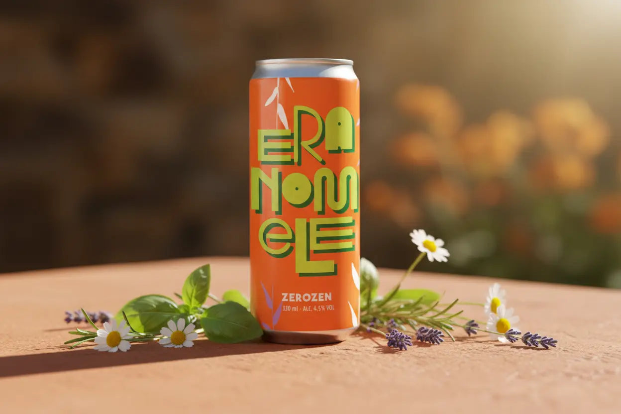 Zerozen il Sidro speziato con lime, coriandolo e zenzero di Eranomele - maltese.beer