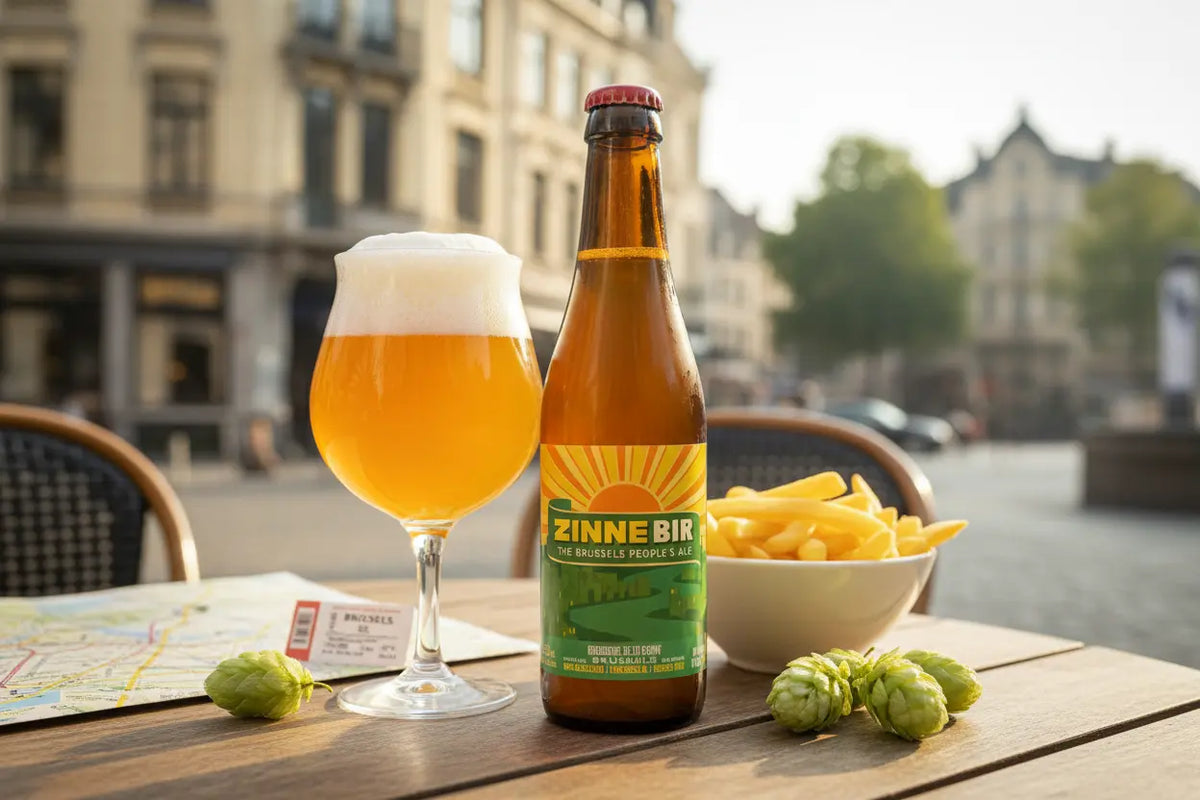 Zinnebir è una Pale Ale contaminata di Belgio e perfettamente equilibrata, firmata Brasserie de la Senne - maltese.beer