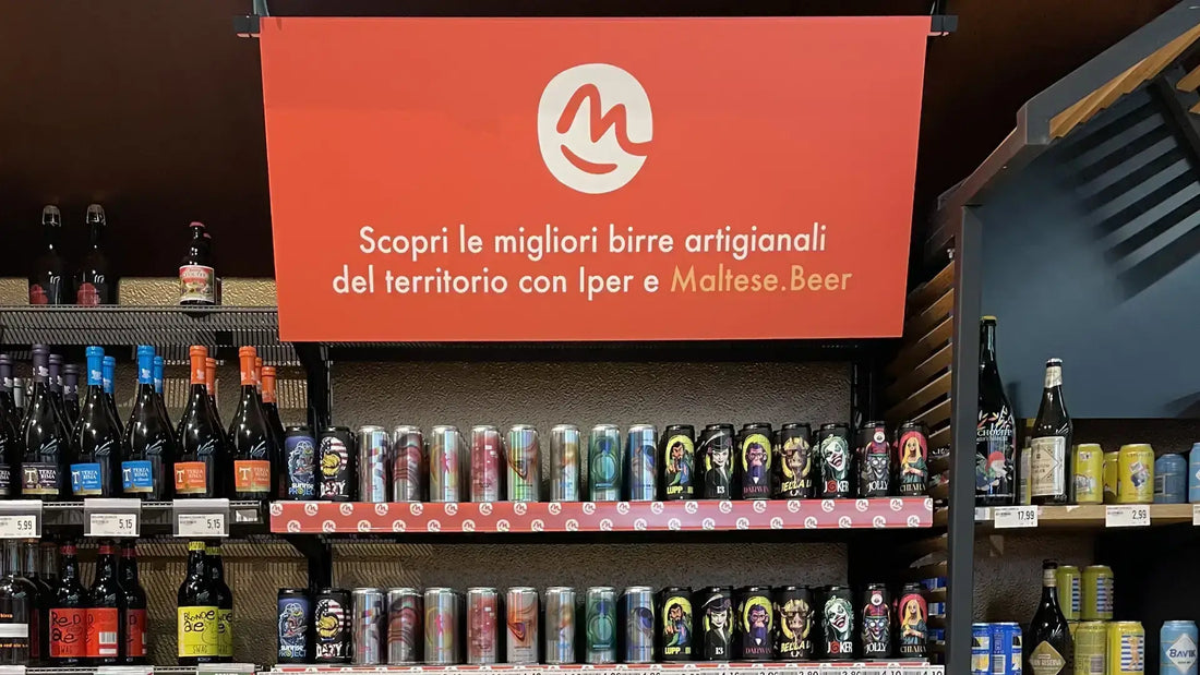 Iper e Maltese la birra artigianale nella GDOMaltese