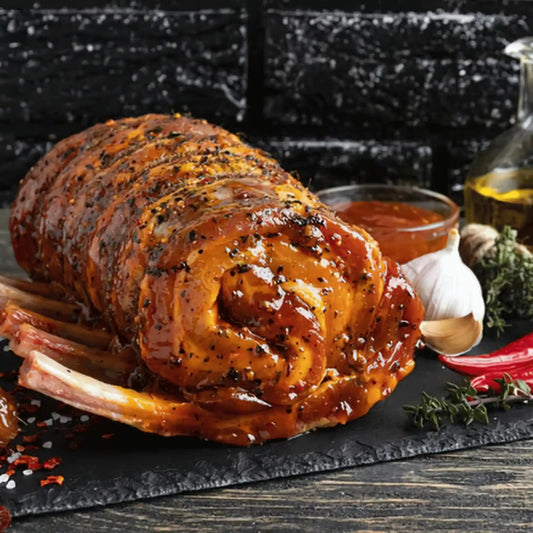 Schweinshaxe mit Bier