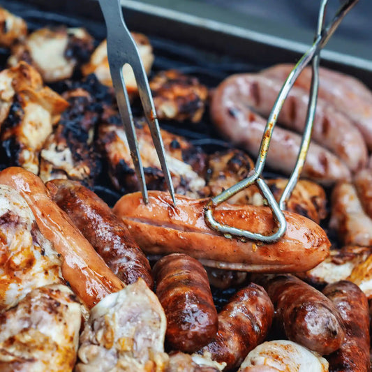 salsicce alla griglia