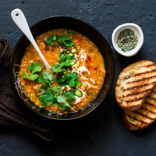 Zuppa di lenticchie alla birra artigianale