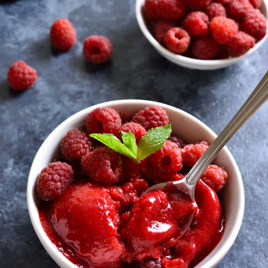 Sorbetto alla birra sour e frutti di bosco - maltese