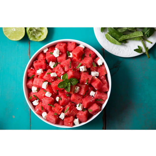 Insalata di anguria, feta e birra gose al lime - maltese.beer