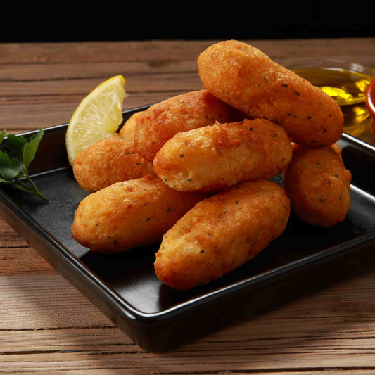 Crocchette di baccalà mantecato in pastella alla birra bitter - maltese.beer