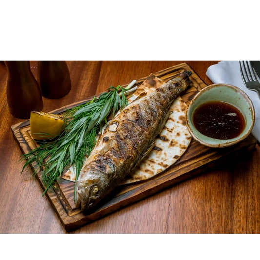 Branzino alla griglia con salsa verde alla birra weizen - maltese.beer