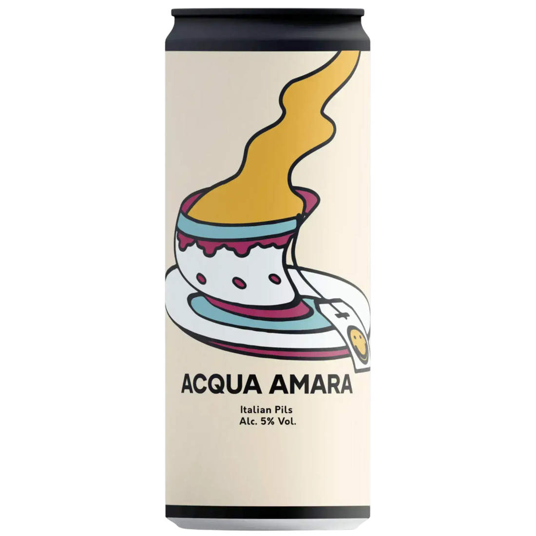 Italian Pilsner Acqua Amara craft beer - maltese.beer