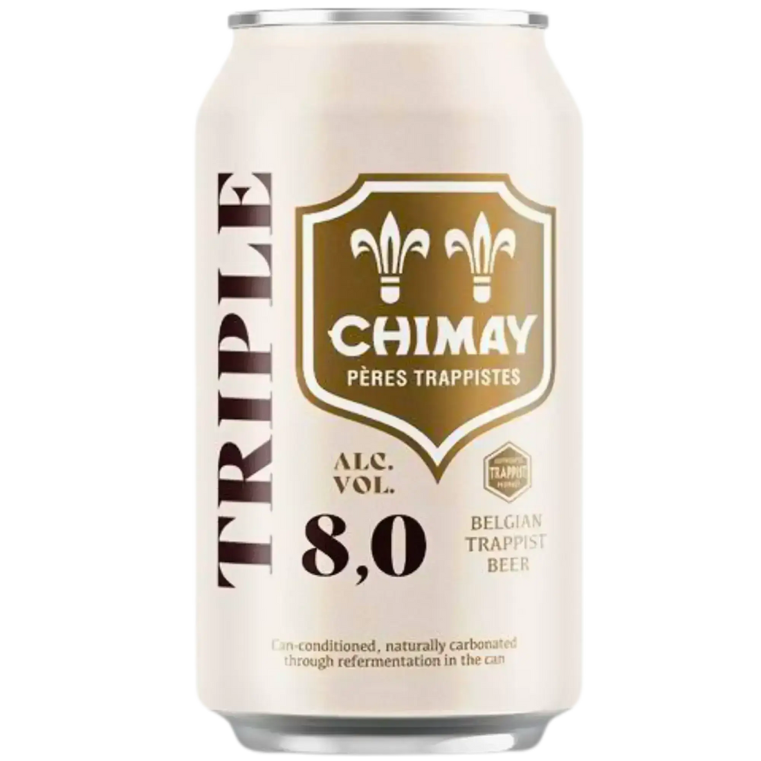 Chimay Triple birra trappista belga in lattina