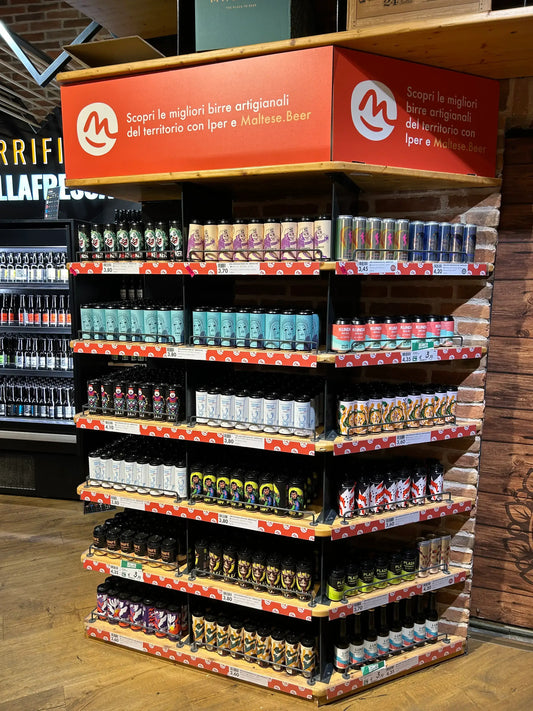 La birra artigianale nei supermercati con Maltese