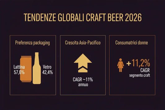 Birra Artigianale nel Mondo: Dati, Classifiche e Tendenze di Consumo nel 2026