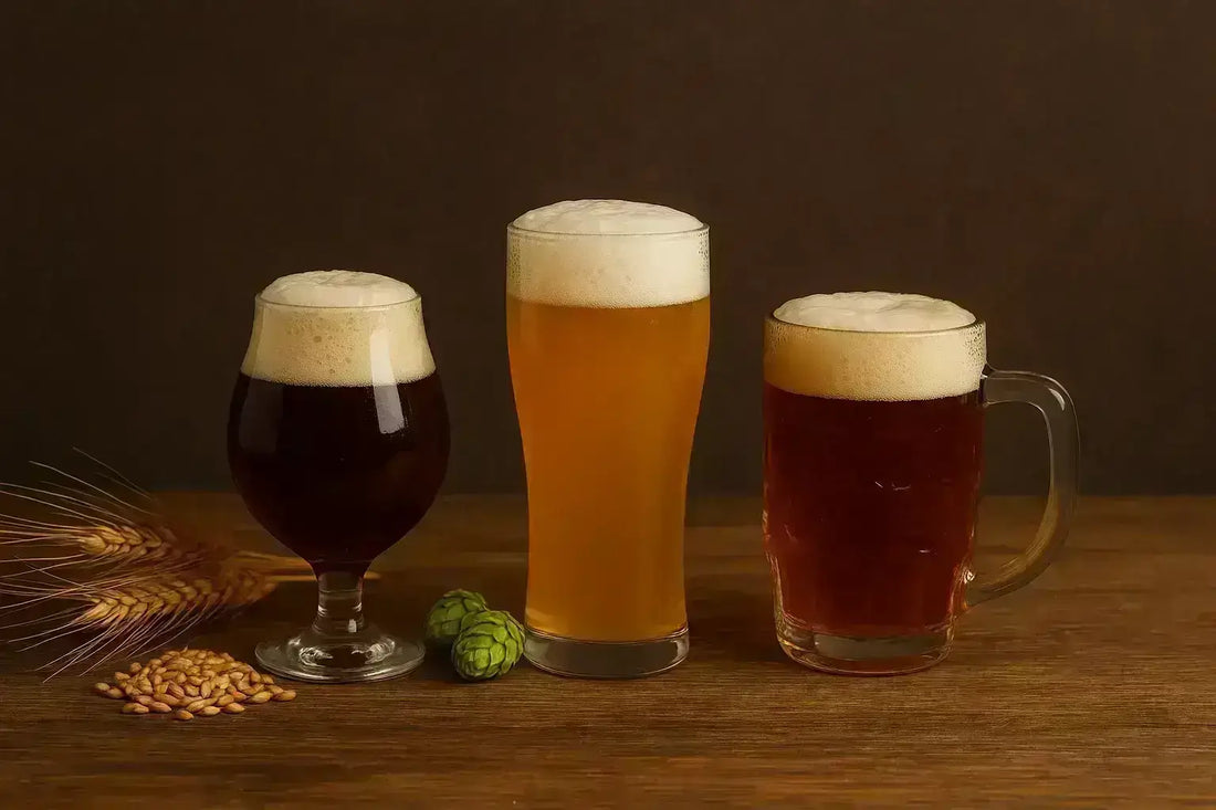 Bicchieri della birra diversi tipi per ogni stile - maltese.beer