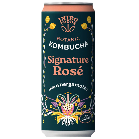 Signature Rosé il kombucha artigianale fresco e fruttato